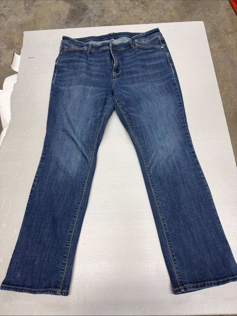 Seven7 Women’s Dark Blue Boot Cut Jeans